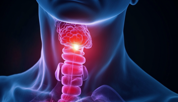 Thyroid medical examination and diagnostic imaging