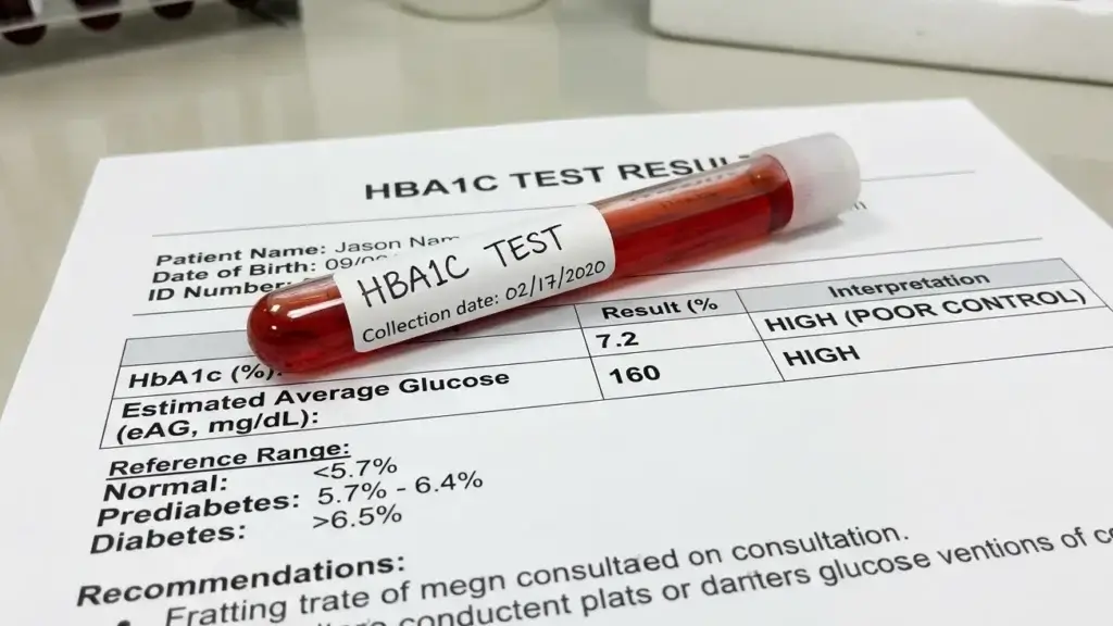 HbA1c test