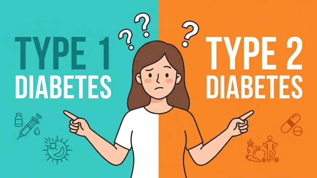 Difference Between Type 1 and Type 2 Diabetes: Dr. Ali Dubai