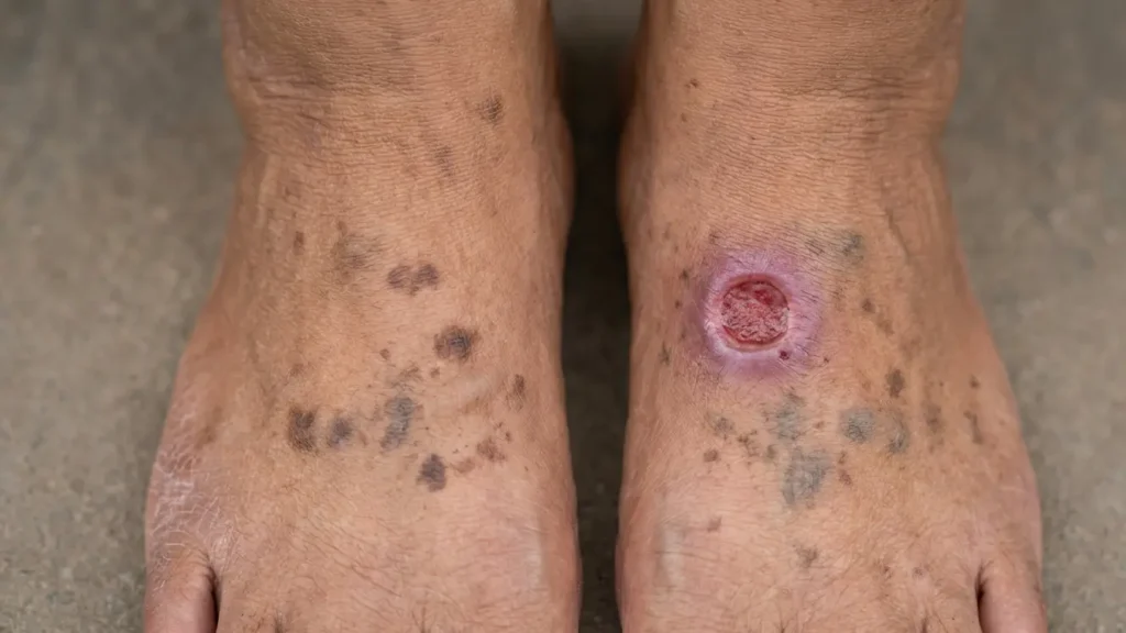 Early Stage Diabetic Foot Ulcer: Treatment | Dr. Ali Dubai