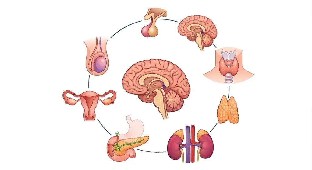 endocrine system glands