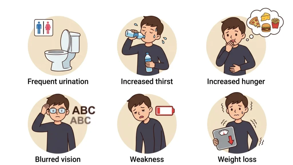 diabetes symptoms