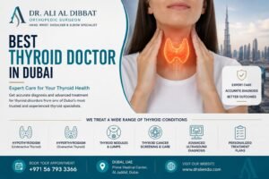 Get expert treatment with the best thyroid doctor in Dubai.